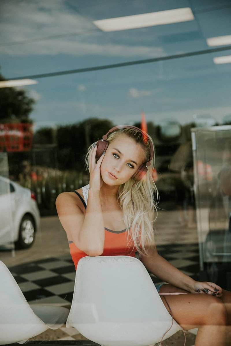 Woman listening to gossip